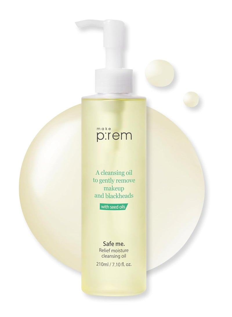 MAKEP:REM Make P:Rem Safe Me. Relief Moisture Cleansing Oil 210ml - Image 1